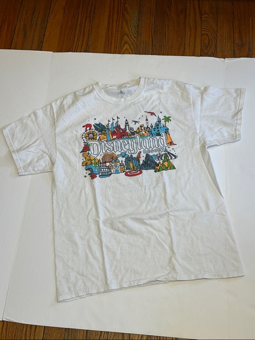 Disneyland Resort White Graphic Tee